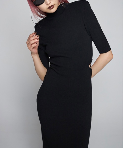 未使用 JOSE MOON ニット ワンピース JOSE MOON ワンピース SERIAL HOLE KNIT DRESS/シリアルホール