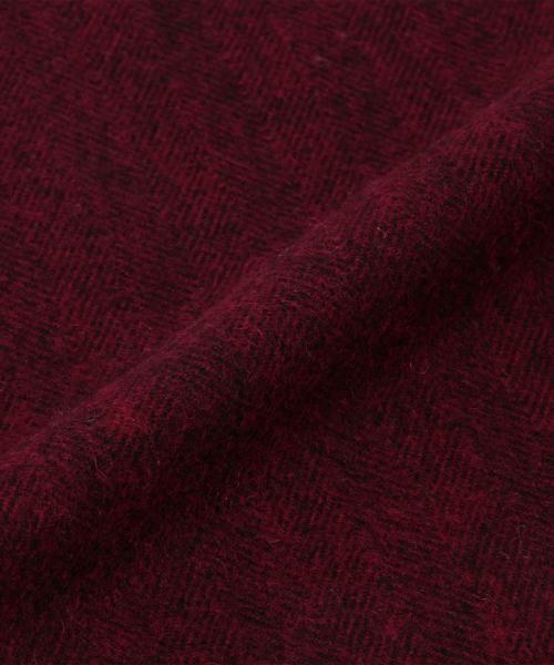 B:MING by BEAMS（ビーミングバイビームス）の「ビーミング by ビームス / ヘリンボーンマフラー　（マフラー・メンズ・サックスブルー/ネイビー/グレー/ブラック/ワイン・ONE SIZE）」の19枚目の写真