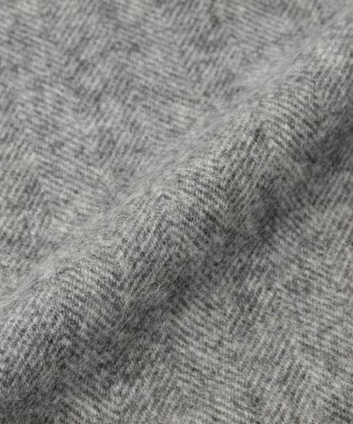 B:MING by BEAMS（ビーミングバイビームス）の「ビーミング by ビームス / ヘリンボーンマフラー　（マフラー・メンズ・サックスブルー/ネイビー/グレー/ブラック/ワイン・ONE SIZE）」の13枚目の写真