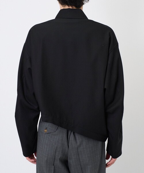 sulvam（サルバム）の「【sulvam/サルバム】ラウンドブルゾン（ブルゾン・メンズ・ブラック・M）」の3枚目の写真