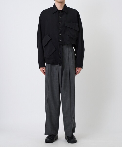 sulvam（サルバム）の「【sulvam/サルバム】ラウンドブルゾン（ブルゾン・メンズ・ブラック・M）」の14枚目の写真