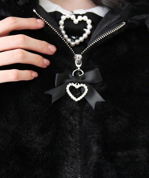 セール】レースフードファーブルゾン（その他アウター）｜DearMyLove