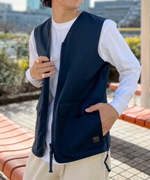 TAION | 【TAION/タイオン】ノンダウン ミリタリー リバーシブル Vネックベスト 25SS(ベスト)