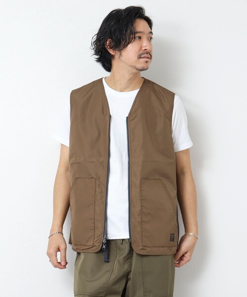 TAION(タイオン)の「【TAION/タイオン】ノンダウン ミリタリー リバーシブル Vネックベスト 25SS(ベスト・メンズ・ブラック/オリーブ/ダークネイビー・L/XL/M)」の22枚目の写真
