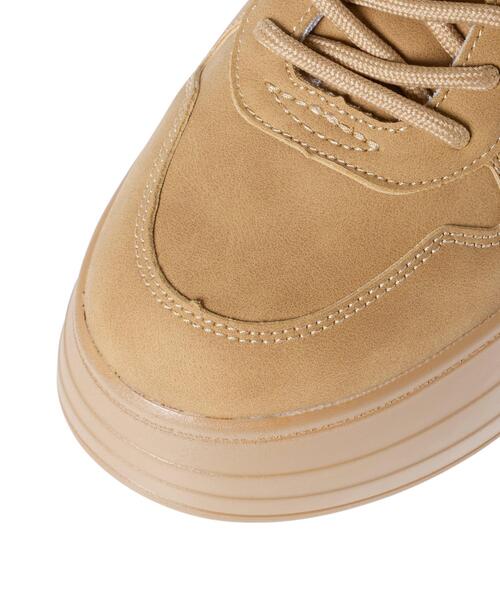 INGNI（イング）の「ボリュームコートスニーカー（スニーカー・レディース・オフホワイト/ベージュ/ブラック・L/M）」の15枚目の写真