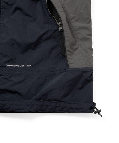 thisisneverthat ブラック ナイロンジャケット M セール】Nylon Mountain Jacket（ナイロンジャケット