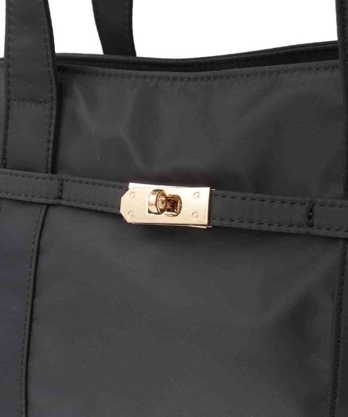 a.v.v(アーヴェヴェ)の「【A4サイズ対応】ナイロントート(トートバッグ・レディース・ベージュ/チャコールグレー・38)」の10枚目の写真