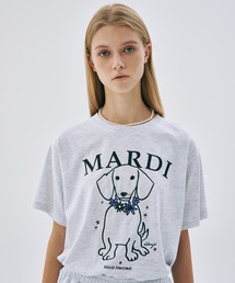 TSHIRT SWING THE TAIL DDANJI FLOWER NECKLACE / Tシャツ スウィング ザ テイル ダンジ フラワー ネックレス