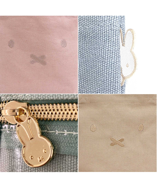 Miffy( ミッフィー)の「ミッフィーミニトートバッグ(刺繍)(トートバッグ・レディース・レッド/ピンク/グリーン/ブルー/パープル/ベージュ・FREE)」の12枚目の写真