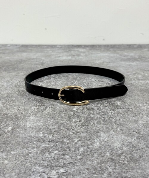 fredy emue（フレディエミュ）の「Cバックルベルト（ベルト・レディース・ブラウン/ブラック・FREE）」の13枚目の写真