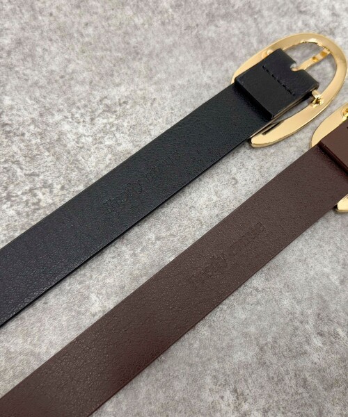 fredy emue（フレディエミュ）の「Cバックルベルト（ベルト・レディース・ブラウン/ブラック・FREE）」の18枚目の写真