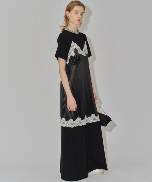 yae Long T-shirt dress/ロングTシャツドレス 36サイズ Long T-shirt dress / ロングTシャツドレス（ワンピース）｜yae