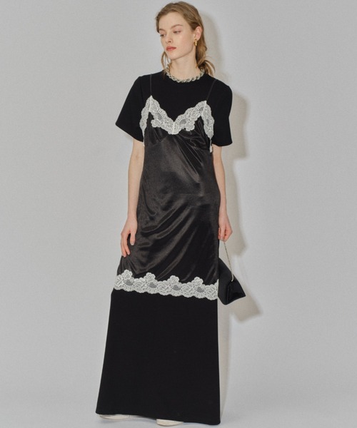 yae Long T-shirt dress/ロングTシャツドレス 36サイズ Long T-shirt dress / ロングTシャツドレス（ワンピース）｜yae
