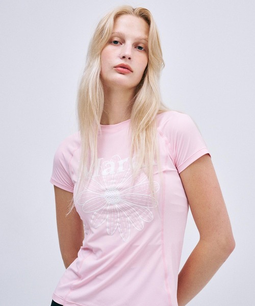 AIRLIFT slim fit top flowermardi（Tシャツ/カットソー