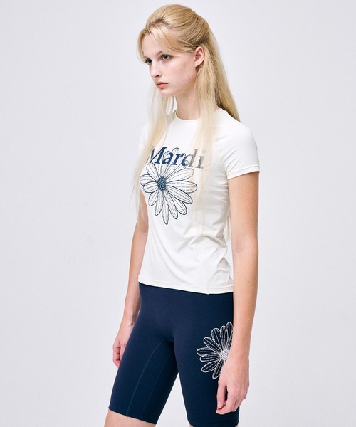 AIRLIFT slim fit top flowermardi（Tシャツ/カットソー