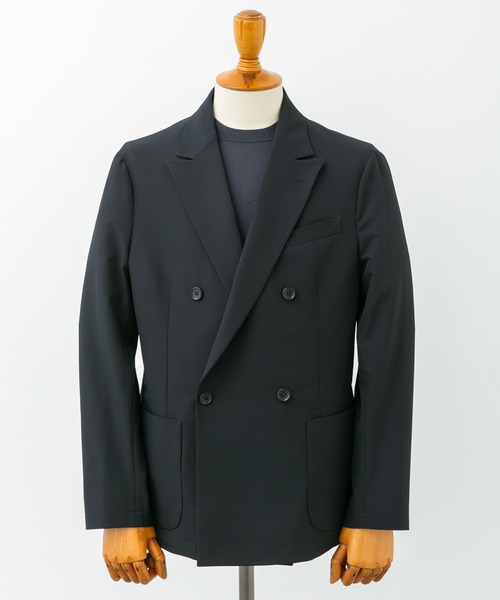 URBAN RESEARCH DOORS(アーバンリサーチドアーズ)の「『イージーケア』LIFE STYLE TAILOR 4WAYストレッチコンフォータブルWジャケット(スーツジャケット・メンズ・カーキ/グレー/ネイビー・SMALL/X-LARGE/LARGE/MEDIUM)」の20枚目の写真