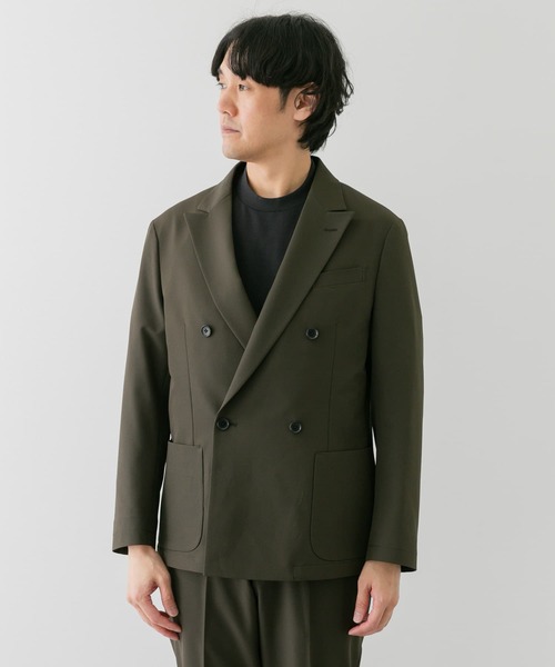 アーバンリサーチドアーズ セットアップスーツ イージーケア 強撚コンフォータブル セール】『イージーケア』LIFE STYLE TAILOR シアサッカー