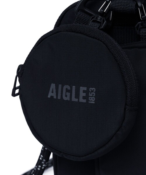 AIGLE（エーグル）の「撥水 ショルダーポーチ サブポーチ付属（ショルダーバッグ・レディース・モスグリーン/ブラック・FREE）」の15枚目の写真