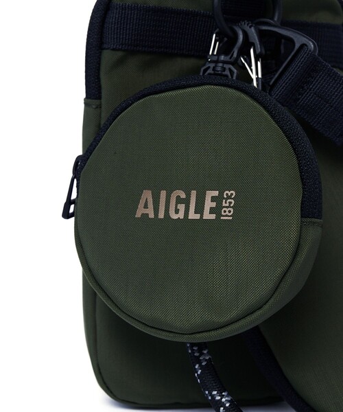AIGLE（エーグル）の「撥水 ショルダーポーチ サブポーチ付属（ショルダーバッグ・レディース・モスグリーン/ブラック・FREE）」の20枚目の写真