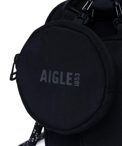 AIGLE（エーグル）の「撥水 ショルダーポーチ サブポーチ付属（ショルダーバッグ・レディース・モスグリーン/ブラック・FREE）」の5枚目の写真
