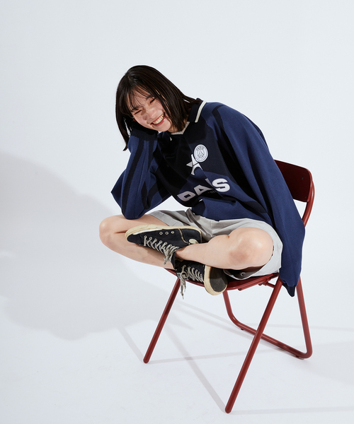 PARIS SAINT-GERMAIN（パリサンジェルマン）の「【Paris Saint-Germain / パリ・サン＝ジェルマン】 JP PARIS GAME KNIT（ニット/セーター・メンズ・ネイビー/グレー・MEDIUM/LARGE）」の15枚目の写真
