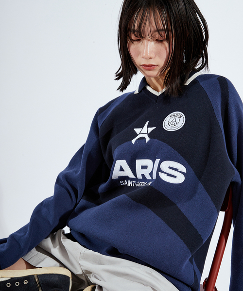 Paris Saint-Germain / パリ・サン＝ジェルマン】 JP PARIS GAME KNIT