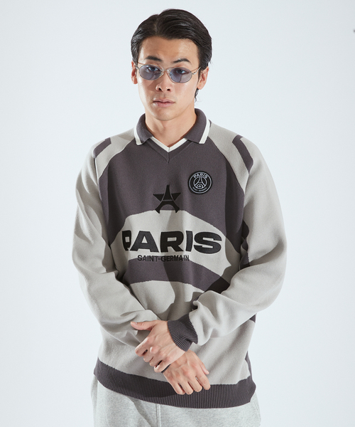 Paris Saint-Germain / パリ・サン＝ジェルマン】 JP PARIS GAME KNIT