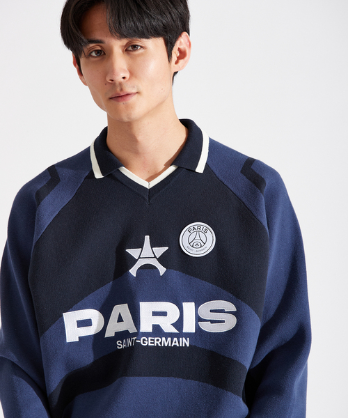 Paris Saint-Germain / パリ・サン＝ジェルマン】 JP PARIS GAME KNIT