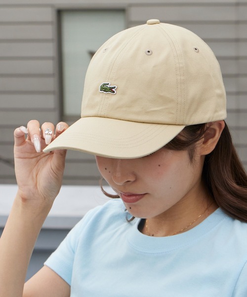LACOSTE(ラコステ)の「LACOSTE/ラコステ キャップ(キャップ・メンズ・オフホワイト/ネイビー/ベージュ/ブラック・58cm)」の15枚目の写真