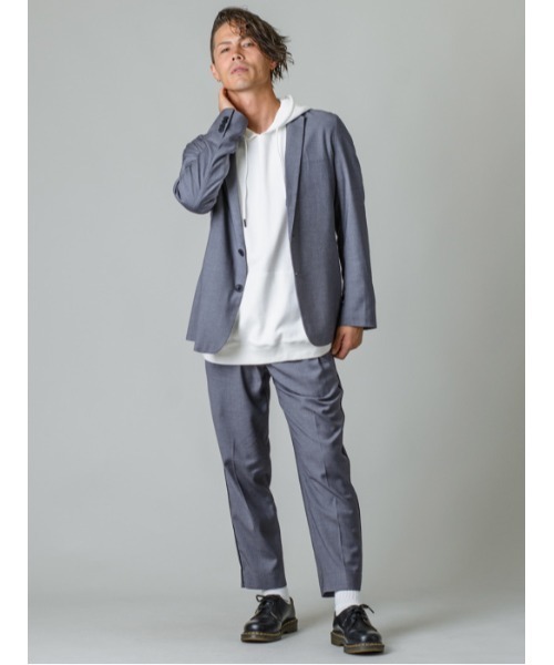 REGIEVO(レジエボ)の「2つボタンテーラードジャケット(テーラードジャケット・メンズ・ブラック/ベージュ/グレー・SMALL/MEDIUM/LARGE/X-LARGE)」の8枚目の写真
