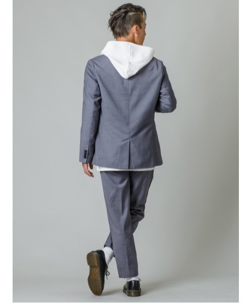 REGIEVO(レジエボ)の「2つボタンテーラードジャケット(テーラードジャケット・メンズ・ブラック/ベージュ/グレー・SMALL/MEDIUM/LARGE/X-LARGE)」の11枚目の写真
