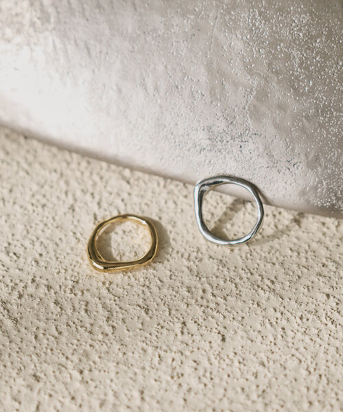 Kastane（カスタネ）の「【fiw.】ラインリング（リング・レディース・シルバー/ゴールド・FREE）」の5枚目の写真