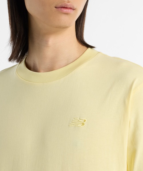 NEW BALANCE(ニューバランス)の「Athletics ショートスリーブTシャツ(Tシャツ/カットソー・メンズ・ライトイエロー・XX-LARGE/X-LARGE/LARGE/MEDIUM/SMALL)」の4枚目の写真
