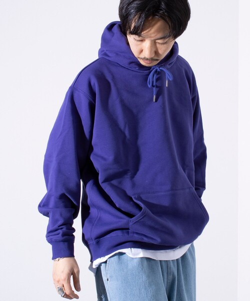 JACK PURCELL（ジャックパーセル）の「【Jack Purcell/ジャックパーセル】コーマ裏毛フーディ スウェットプルオーバーパーカー（パーカー・メンズ・ライトグレー/ブラック/ブルー・L/M/S）」の4枚目の写真