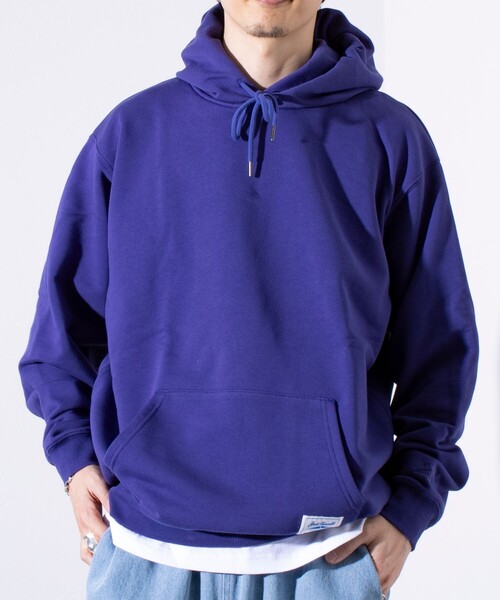 JACK PURCELL（ジャックパーセル）の「【Jack Purcell/ジャックパーセル】コーマ裏毛フーディ スウェットプルオーバーパーカー（パーカー・メンズ・ライトグレー/ブラック/ブルー・L/M/S）」の5枚目の写真