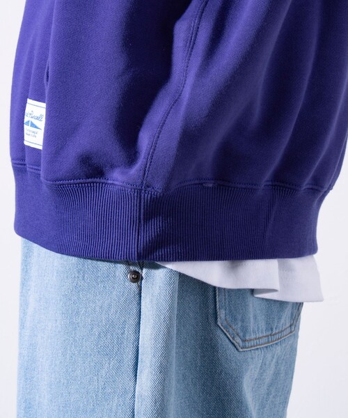 JACK PURCELL（ジャックパーセル）の「【Jack Purcell/ジャックパーセル】コーマ裏毛フーディ スウェットプルオーバーパーカー（パーカー・メンズ・ライトグレー/ブラック/ブルー・L/M/S）」の8枚目の写真