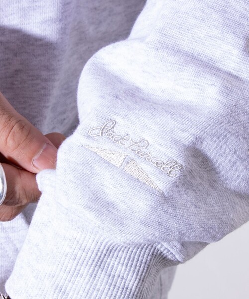 JACK PURCELL（ジャックパーセル）の「【Jack Purcell/ジャックパーセル】コーマ裏毛フーディ スウェットプルオーバーパーカー（パーカー・メンズ・ライトグレー/ブラック/ブルー・L/M/S）」の17枚目の写真