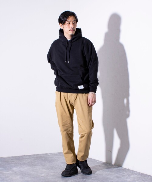 JACK PURCELL（ジャックパーセル）の「【Jack Purcell/ジャックパーセル】コーマ裏毛フーディ スウェットプルオーバーパーカー（パーカー・メンズ・ライトグレー/ブラック/ブルー・L/M/S）」の18枚目の写真