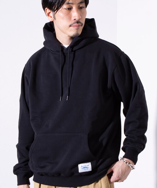 JACK PURCELL（ジャックパーセル）の「【Jack Purcell/ジャックパーセル】コーマ裏毛フーディ スウェットプルオーバーパーカー（パーカー・メンズ・ライトグレー/ブラック/ブルー・L/M/S）」の19枚目の写真