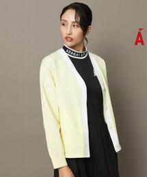 ADABAT STREAM（アダバットストリーム）の「イージーケア Vネック カーディガン（カーディガン/ボレロ）」