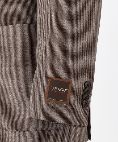 green label relaxing（グリーンレーベルリラクシング）の「DRAGO チドリ 3B HC/HXD 2P ジャケット（テーラードジャケット・メンズ・ブラウン・42/44/46/48/50/52）」の9枚目の写真