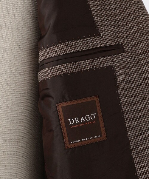 green label relaxing（グリーンレーベルリラクシング）の「DRAGO チドリ 3B HC/HXD 2P ジャケット（テーラードジャケット・メンズ・ブラウン・42/44/46/48/50/52）」の13枚目の写真