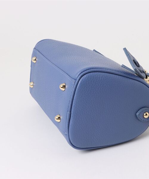 AULENTTI(オウレンティ)の「2wayミニボストンBAG【AULENTTI/オーレンティ】(ボストンバッグ・レディース・ブラウン/パープル・フリー)」の6枚目の写真