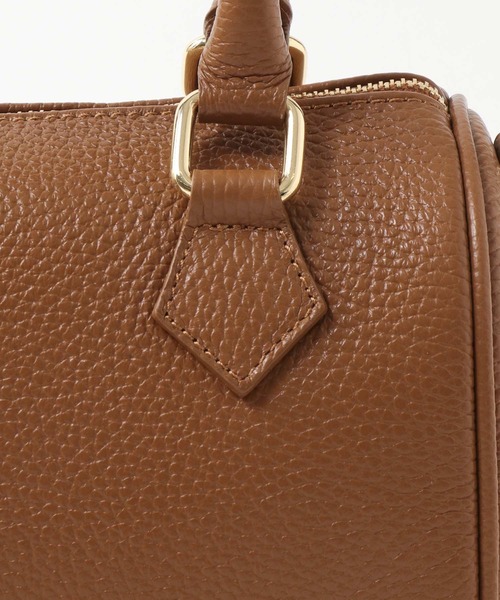 AULENTTI(オウレンティ)の「2wayミニボストンBAG【AULENTTI/オーレンティ】(ボストンバッグ・レディース・ブラウン/パープル・フリー)」の9枚目の写真