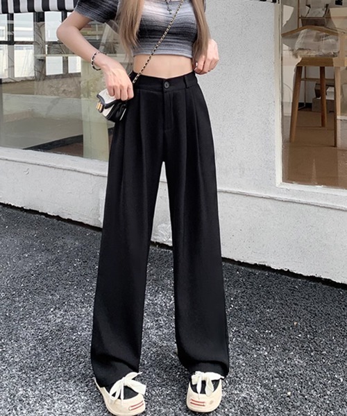 セール】ロングスラックスパンツ（スラックス）｜FREE STYLISTS