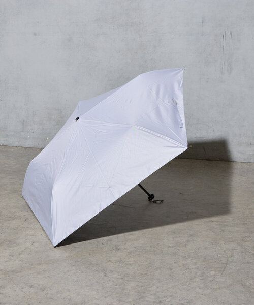 BIRTHDAY BAR（バースデイバー）の「【晴雨兼用 折りたたみ日傘】無地軽量（折りたたみ傘・レディース・アイボリー/ブラック/グリーン系その他4/グレー/バイオレット・0）」の3枚目の写真