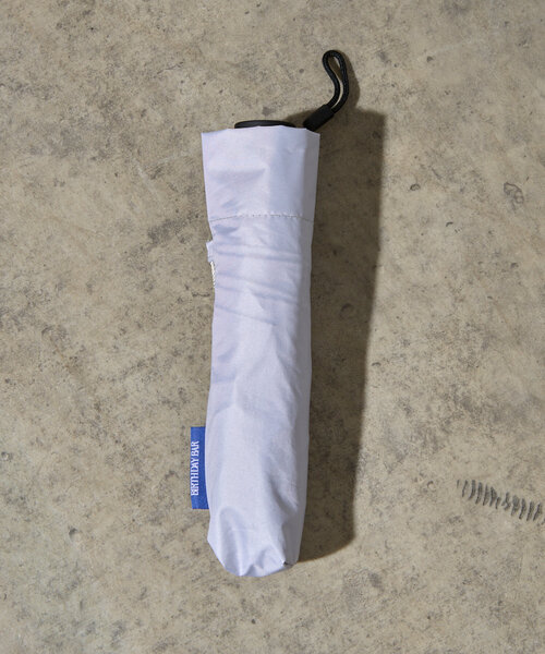 BIRTHDAY BAR（バースデイバー）の「【晴雨兼用 折りたたみ日傘】無地軽量（折りたたみ傘・レディース・アイボリー/ブラック/グリーン系その他4/グレー/バイオレット・0）」の14枚目の写真