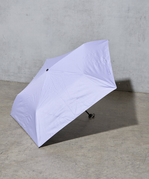 BIRTHDAY BAR（バースデイバー）の「【晴雨兼用 折りたたみ日傘】無地軽量（折りたたみ傘・レディース・アイボリー/ブラック/グリーン系その他4/グレー/バイオレット・0）」の19枚目の写真