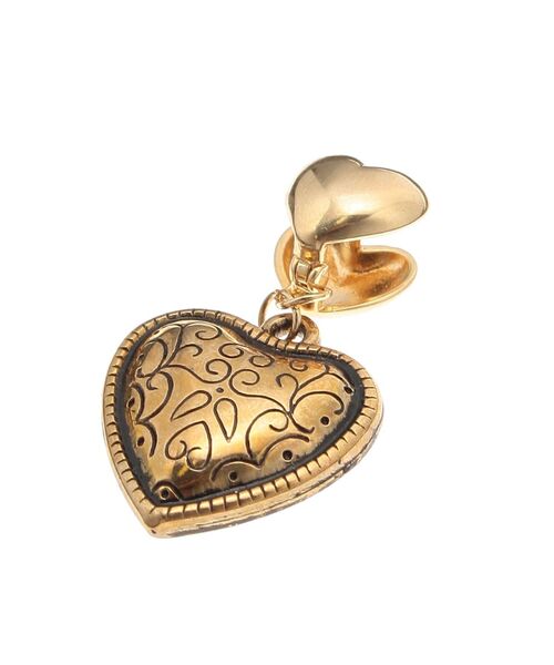 jouetie（ジュエティ）の「ヴィンテージライクハートピアス（ピアス（両耳用）・レディース・シルバー/ゴールド・FREE）」の5枚目の写真