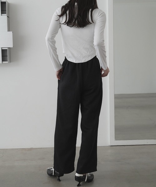 Clum（クルム）の「パールスウェットパンツ（スウェットパンツ・レディース・ブラック/グレー・LARGE/MEDIUM）」の12枚目の写真